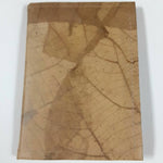 Teak Leaf Leather notebook small - Ecomended