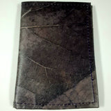 Teak Leaf Leather notebook small - Ecomended