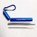 Telescoping Straw w/Carabiner - Ecomended